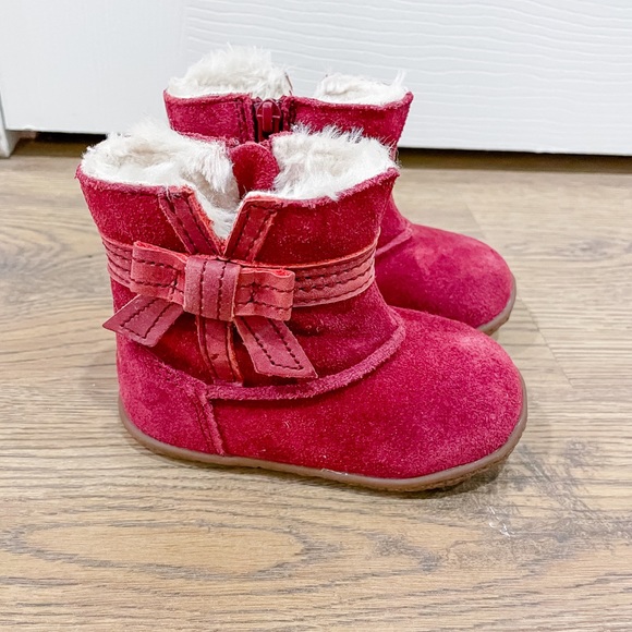 Dr Kong Red Winter Boots - Picture 1 of 7